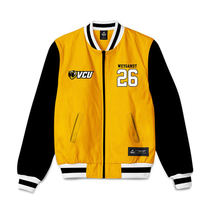 VCU - NCAA Baseball : Cooper Weygandt - Bomber Jacket-0