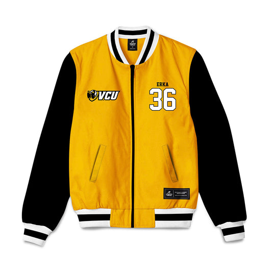 VCU - NCAA Baseball : Brendan Erka - Bomber Jacket