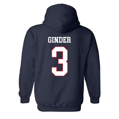 Arizona - NCAA Women's Volleyball : Brenna Ginder - Sport Shersey Hooded Sweatshirt