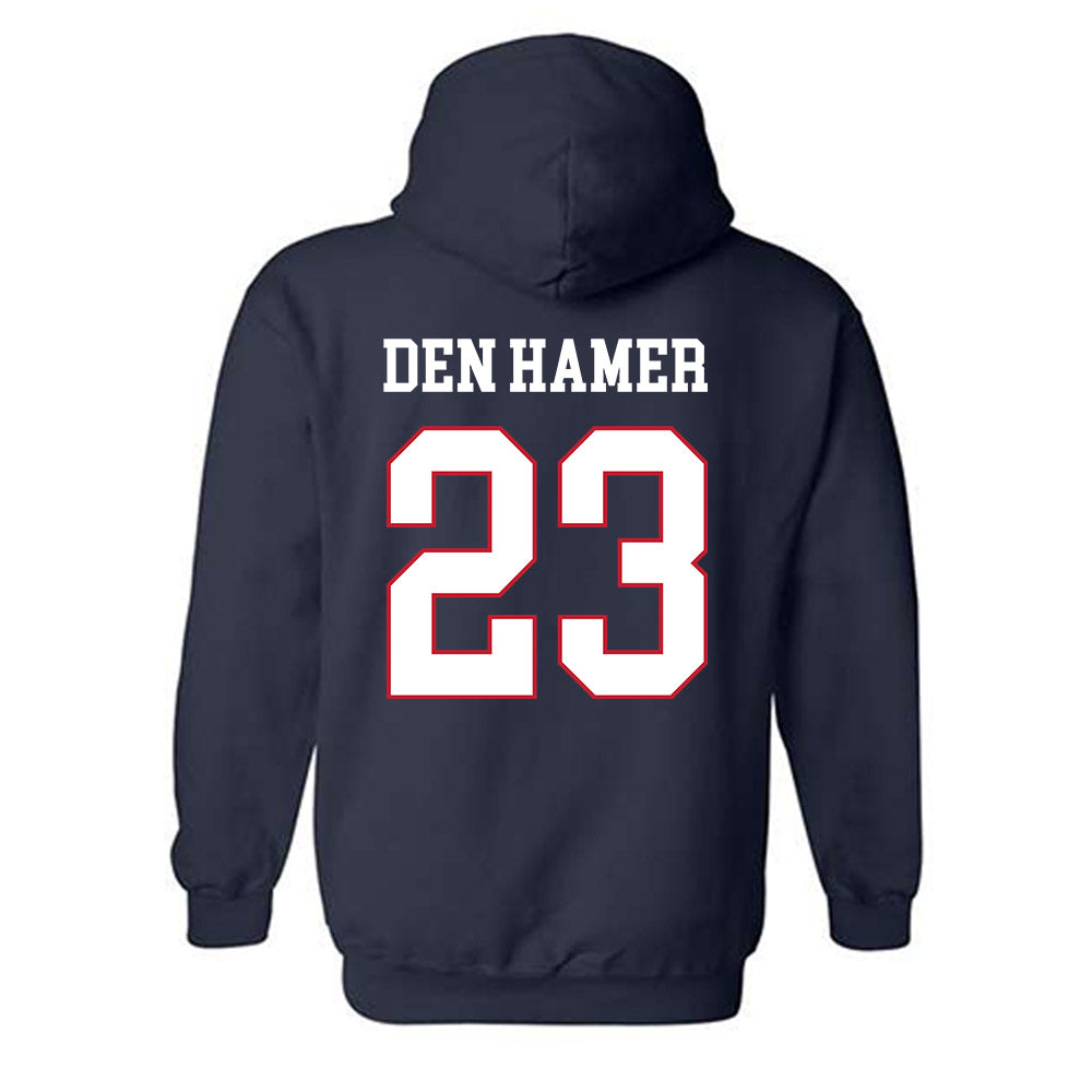 Arizona - NCAA Women's Volleyball : An den Hamer - Sport Shersey Hooded Sweatshirt