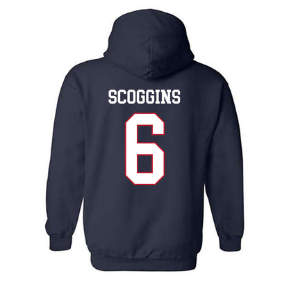 Arizona - NCAA Women's Volleyball : Avery Scoggins - Sport Shersey Hooded Sweatshirt