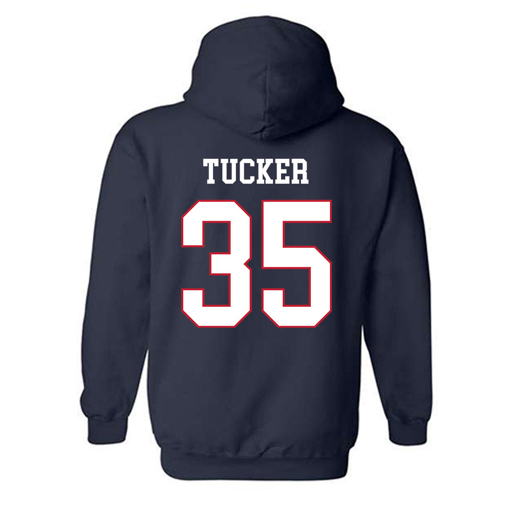 Arizona - NCAA Women's Volleyball : Journey Tucker - Sport Shersey Hooded Sweatshirt