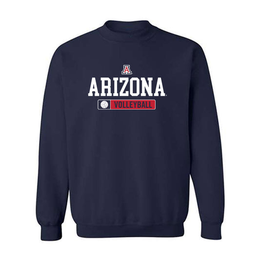 Arizona - NCAA Women's Volleyball : Sydnie Vanek - Sport Shersey Crewneck Sweatshirt