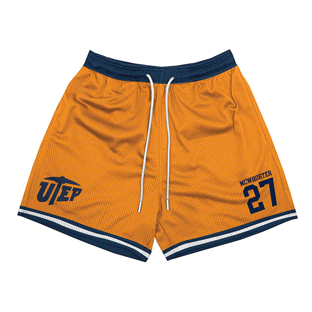 UTEP - NCAA Football : Miles McWhorter - Shorts