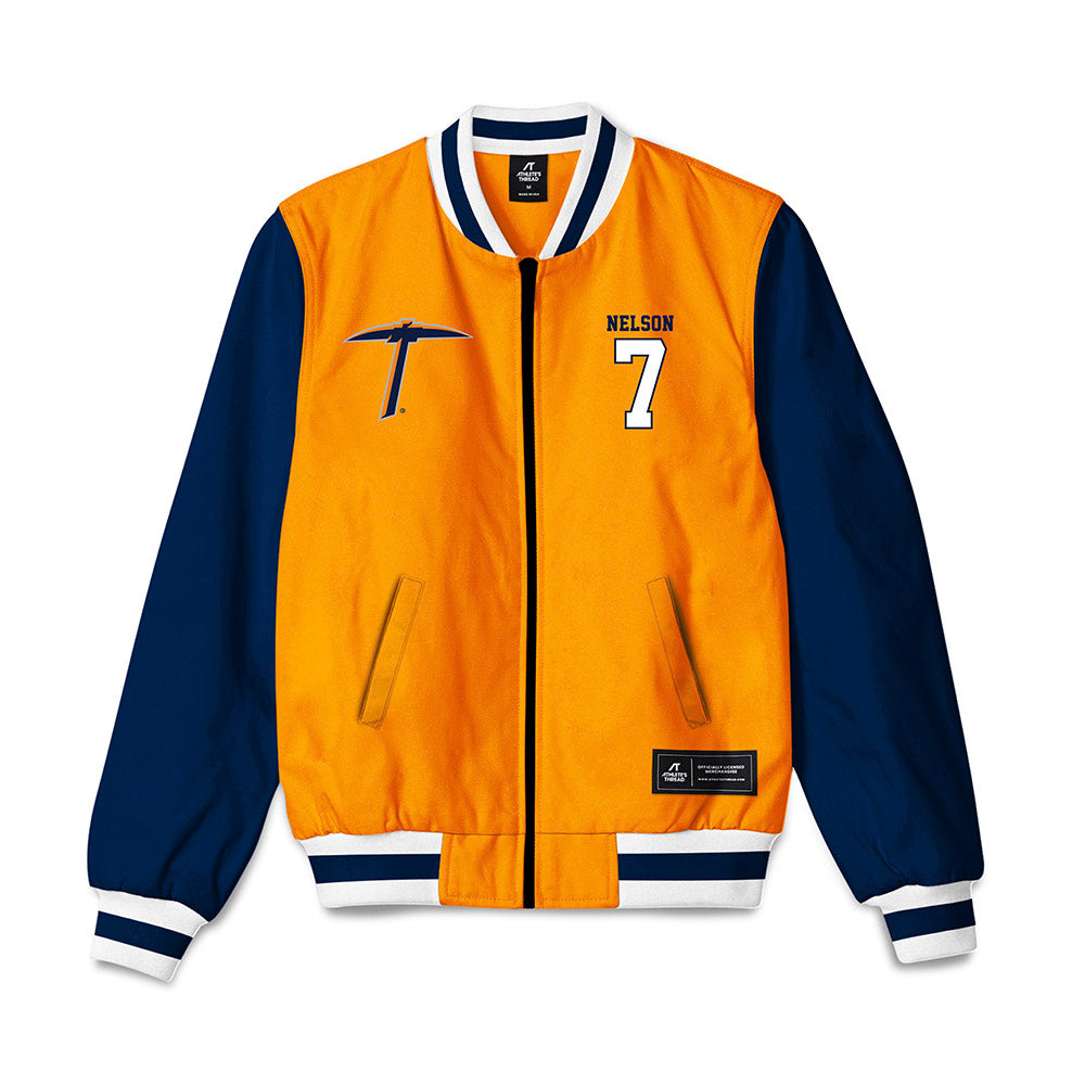 UTEP - NCAA Football : Malachi Nelson - Bomber Jacket-0
