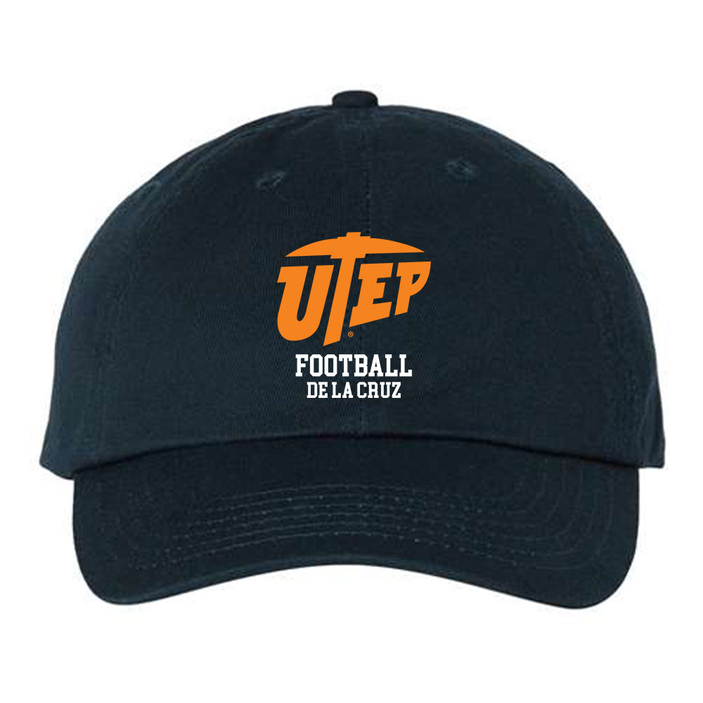 UTEP - NCAA Football : Diego De La Cruz - Dad Hat-0