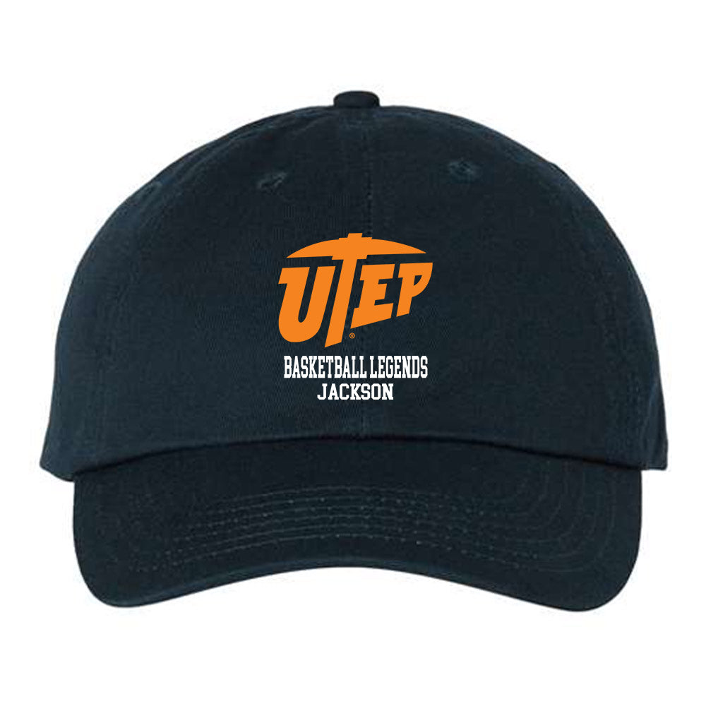 UTEP - Men's Basketball Legends : Stefon Jackson - Dad Hat-0