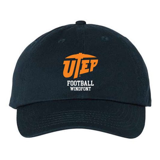 UTEP - NCAA Football : Copelin Windfont - Dad Hat-0