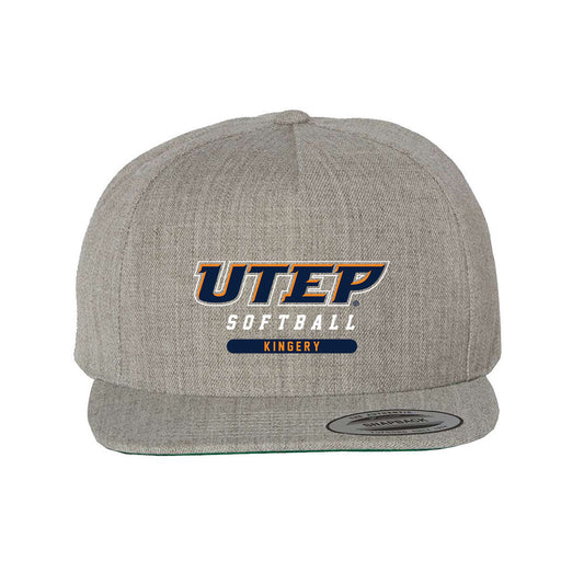 UTEP - NCAA Softball : Olivia Kingery - Snapback Hat