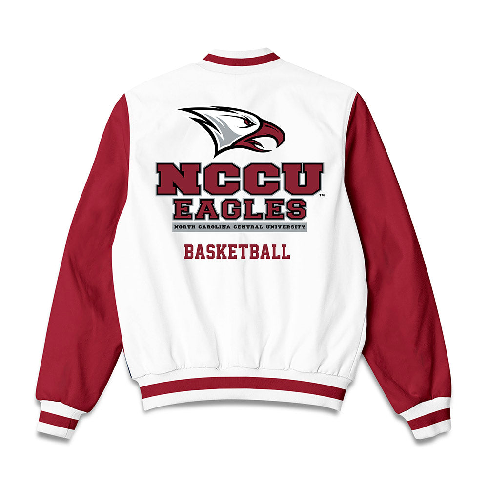 NCCU - NCAA Men's Basketball : Jadarius Harris - Bomber Jacket