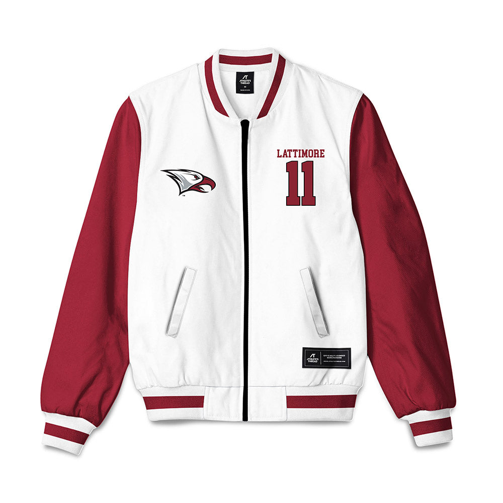 NCCU - NCAA Men's Basketball : Gage Lattimore - Bomber Jacket-0