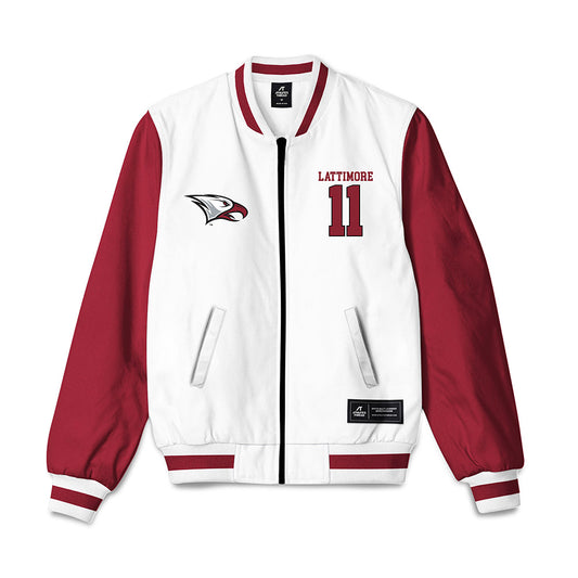 NCCU - NCAA Men's Basketball : Gage Lattimore - Bomber Jacket-0