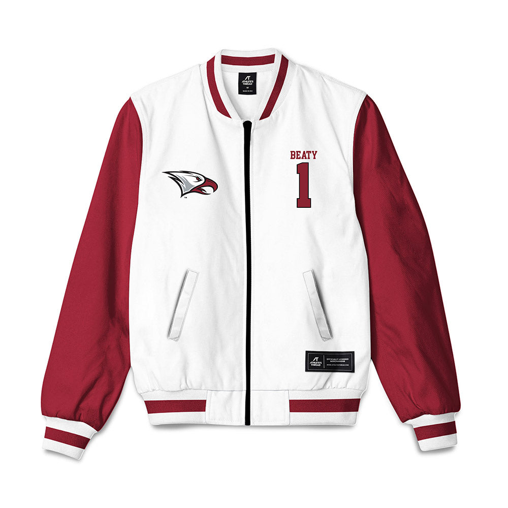 NCCU - NCAA Women's Volleyball : LeAnna Beaty - Bomber Jacket-0