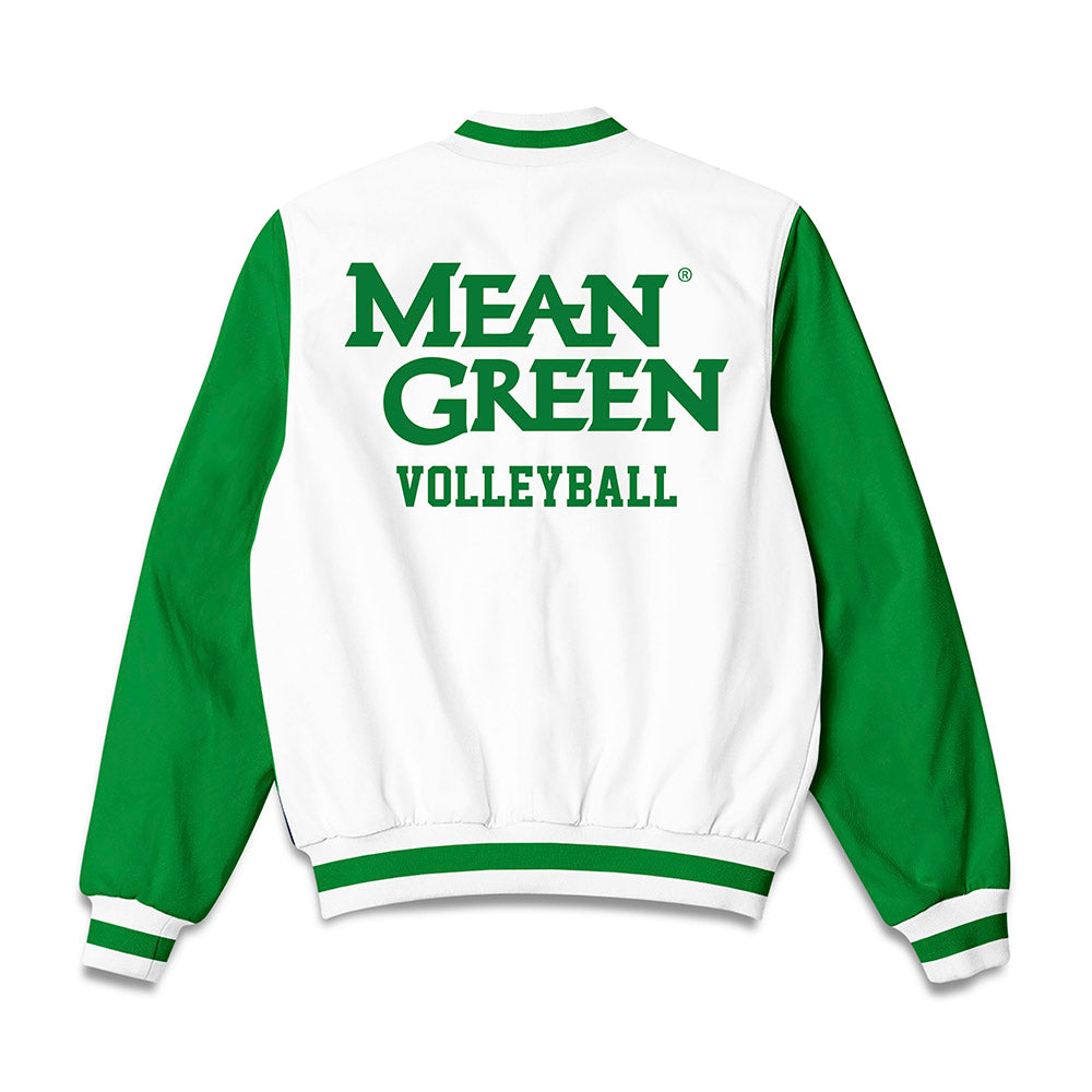 North Texas - NCAA Women's Volleyball : Lauren Wheeler - Bomber Jacket