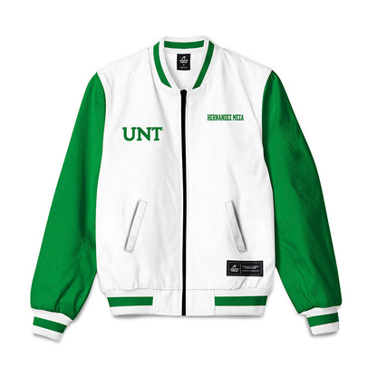 North Texas - NCAA Women's Swimming & Diving : Valeria Hernandez Meza - Bomber Jacket