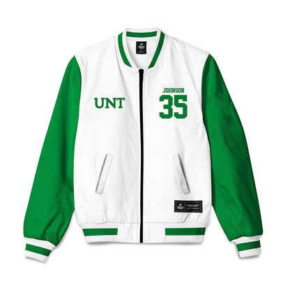 North Texas - NCAA Women's Basketball : Aniyah Johnson - Bomber Jacket