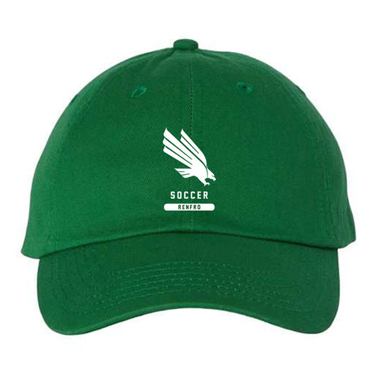 North Texas - NCAA Women's Soccer : Peyton Renfro - Dad Hat-0