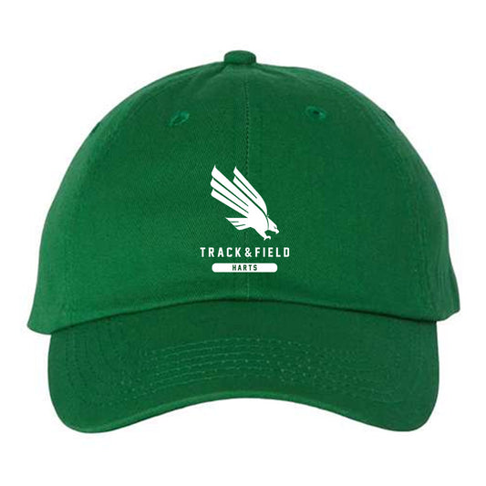 North Texas - NCAA Men's Track & Field : Jamari Harts - Dad Hat-0