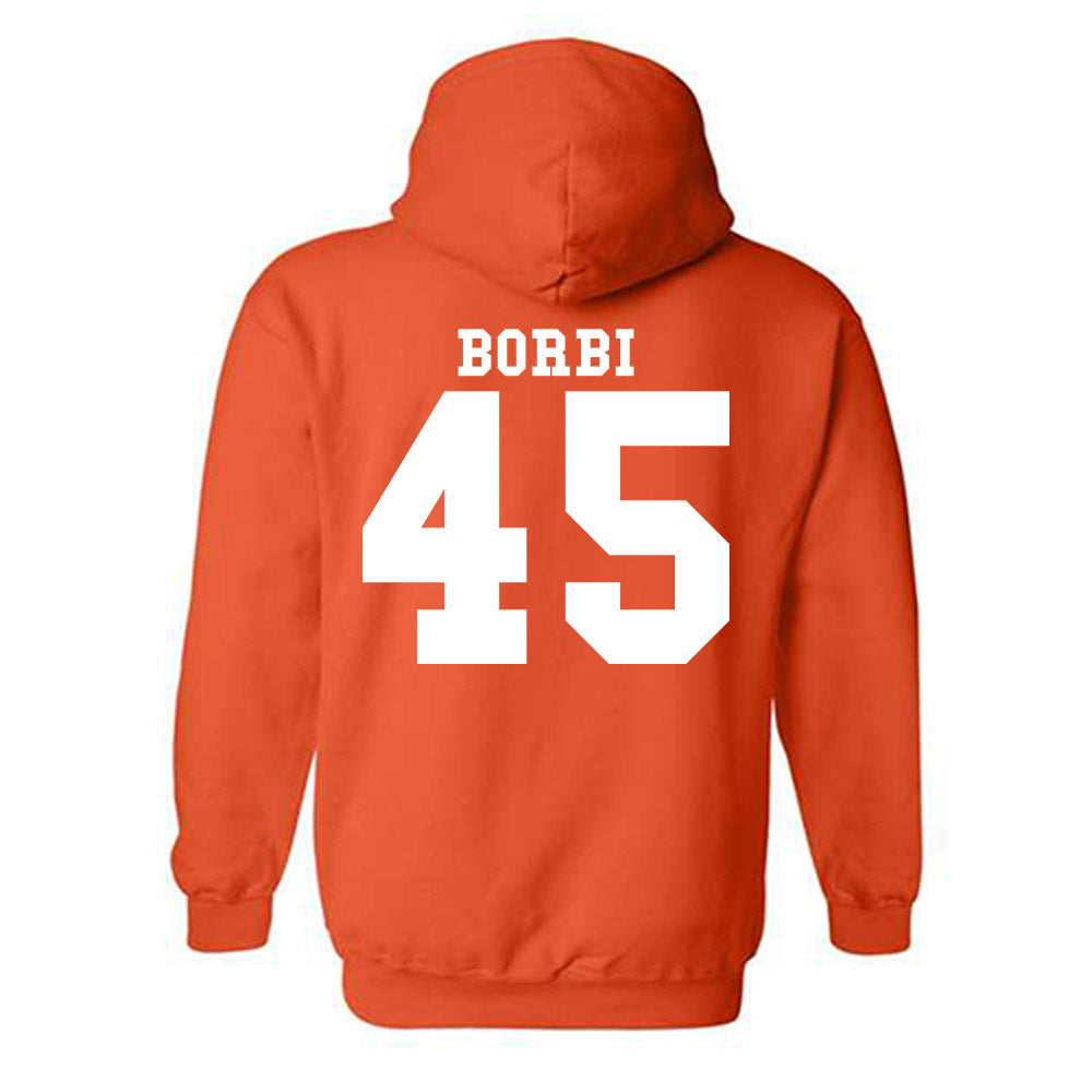 Syracuse - NCAA Women's Lacrosse : Mackenzie Borbi - Classic Shersey Hooded Sweatshirt-1