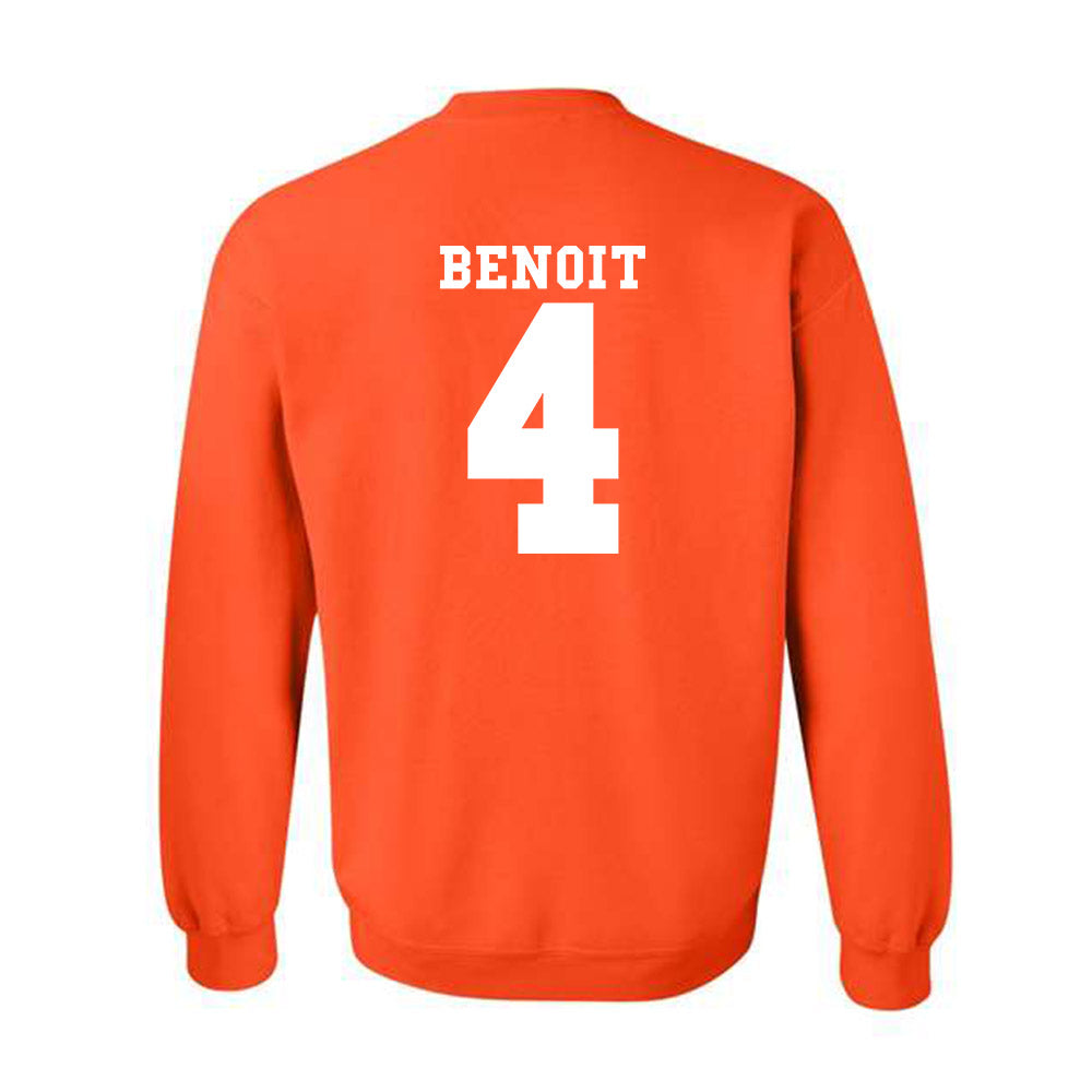 Syracuse - NCAA Women's Lacrosse : Kaci Benoit - Classic Shersey Crewneck Sweatshirt-1