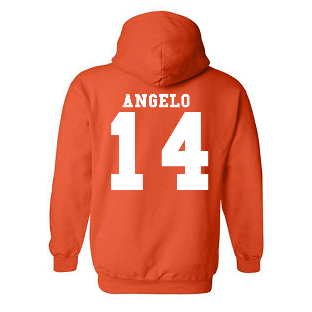 Syracuse - NCAA Men's Lacrosse : Drew Angelo - Classic Shersey Hooded Sweatshirt-1