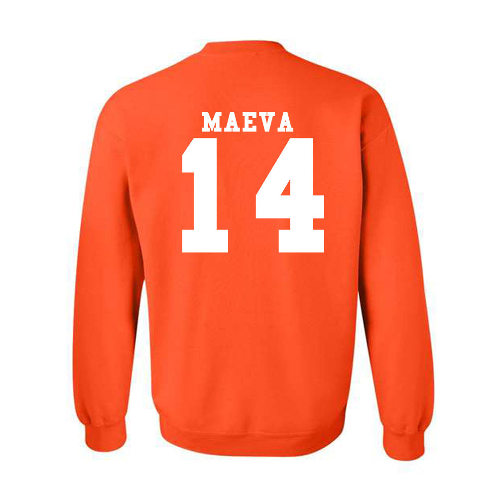 Syracuse - NCAA Women's Volleyball : Tehya Maeva - Classic Shersey Crewneck Sweatshirt-1