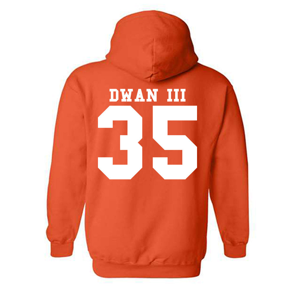 Syracuse - NCAA Men's Lacrosse : Billy Dwan III - Classic Shersey Hooded Sweatshirt-1