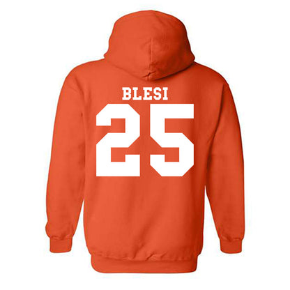 Syracuse - NCAA Women's Lacrosse : Ella Blesi - Classic Shersey Hooded Sweatshirt-1