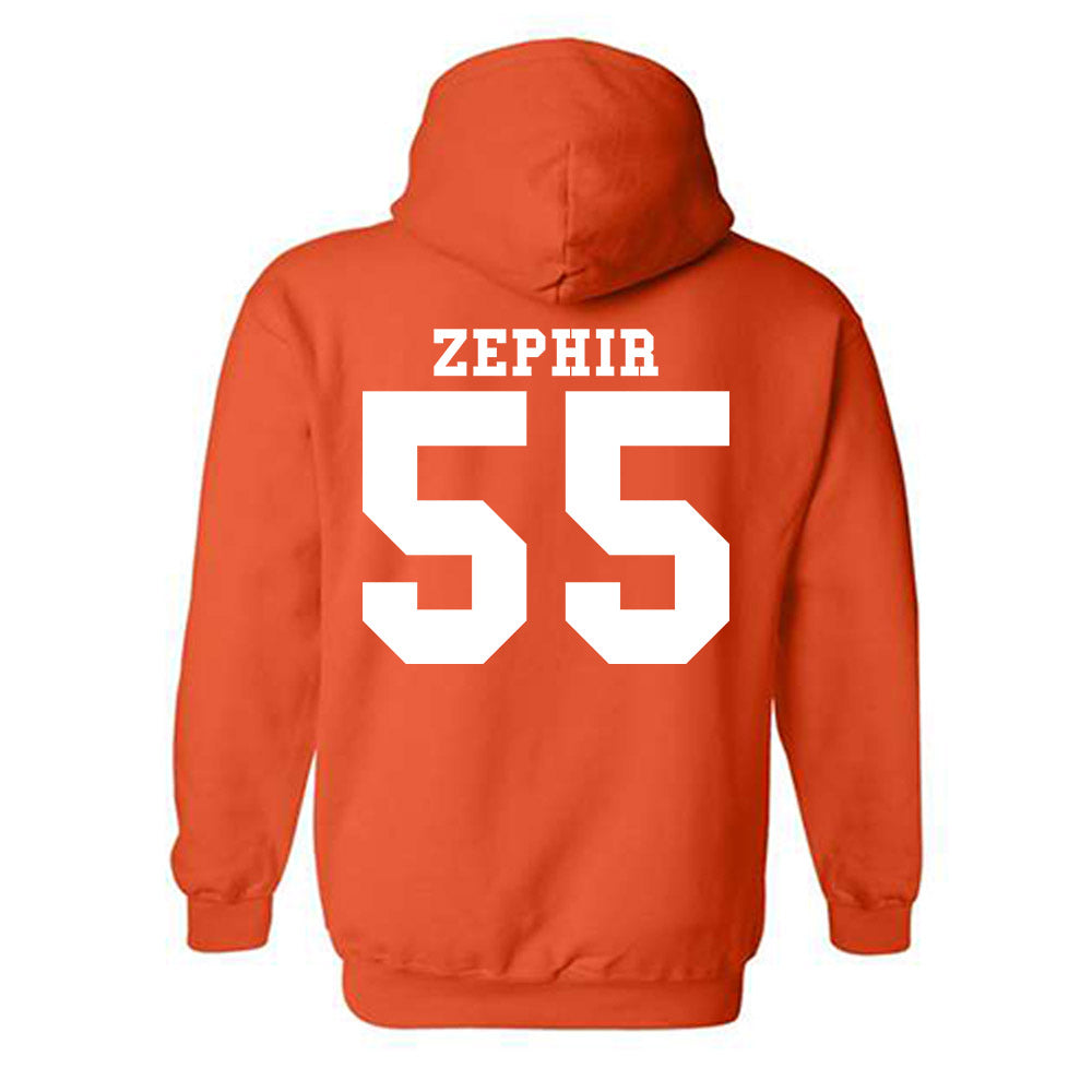 Syracuse - NCAA Men's Basketball : Bryce Zephir - Classic Shersey Hooded Sweatshirt-1
