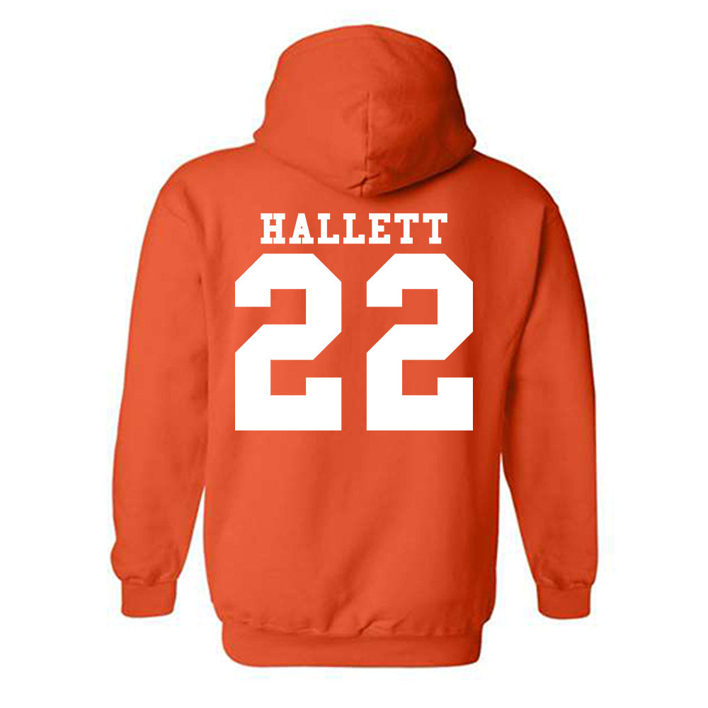 Syracuse - NCAA Women's Ice Hockey : Charlotte Hallett - Classic Shersey Hooded Sweatshirt-1