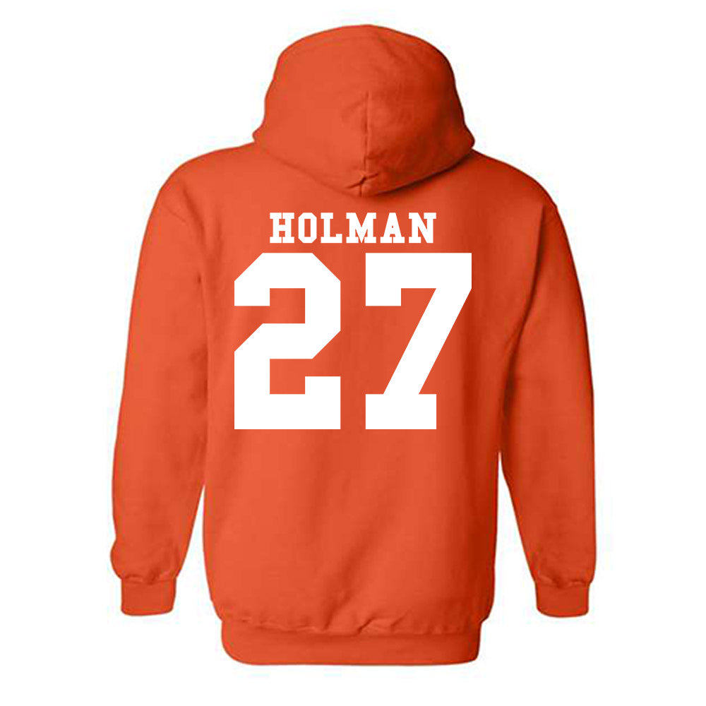 Syracuse - NCAA Men's Soccer : Garrett Holman - Classic Shersey Hooded Sweatshirt