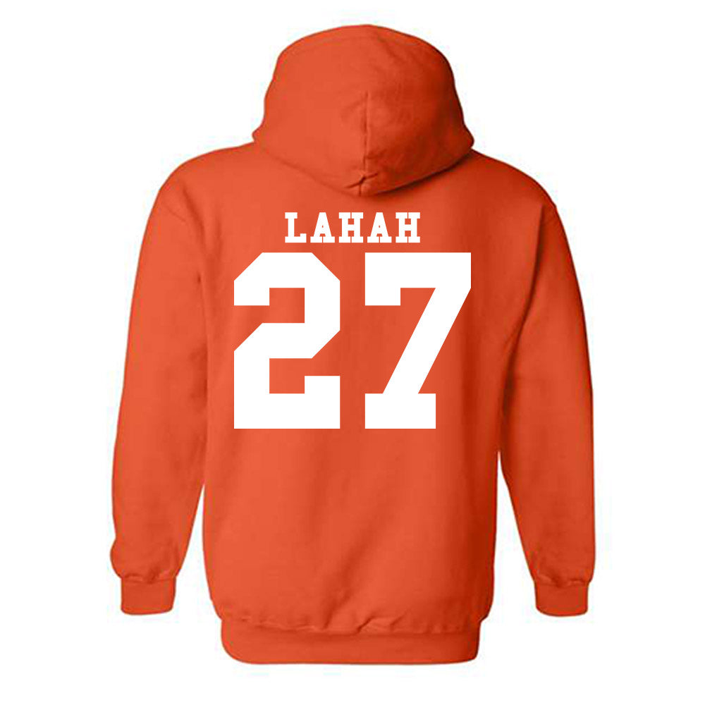 Syracuse - NCAA Women's Lacrosse : Izzy Lahah - Classic Shersey Hooded Sweatshirt-1