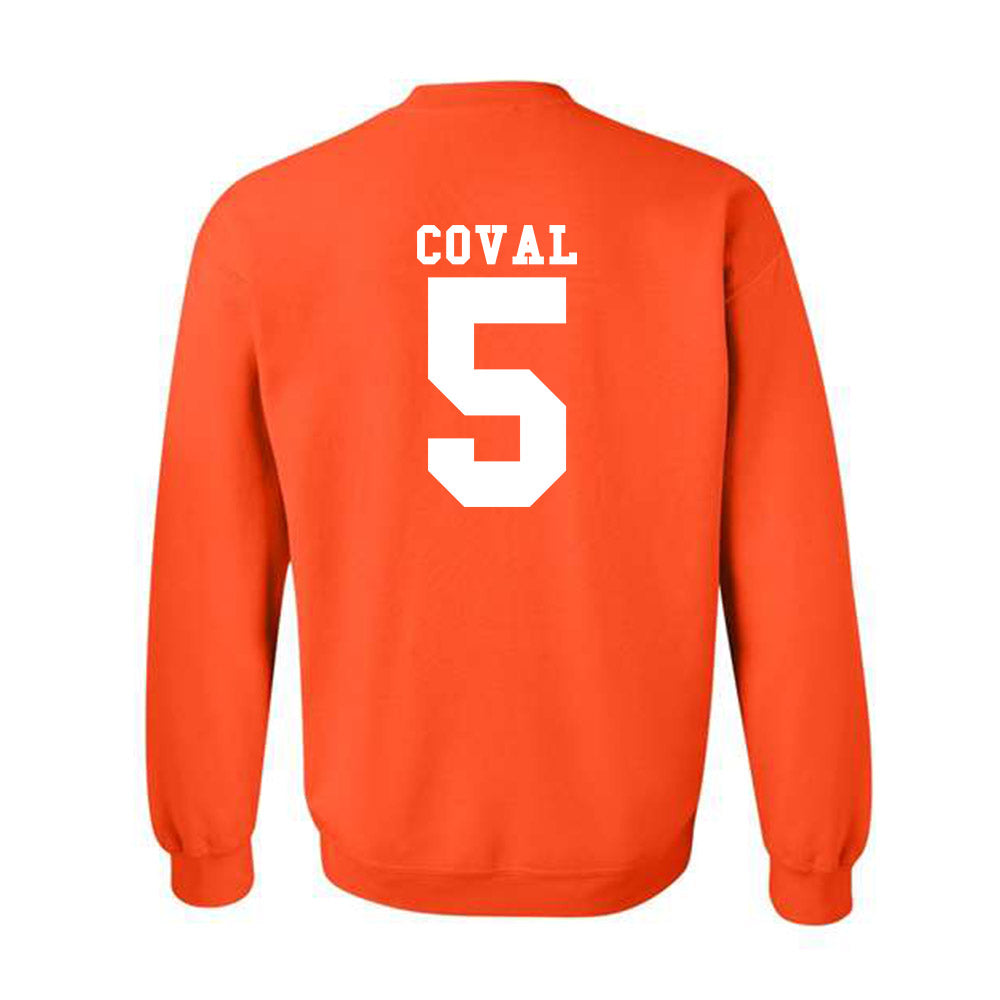 Syracuse - NCAA Women's Soccer : Julia Coval - Classic Shersey Crewneck Sweatshirt-1