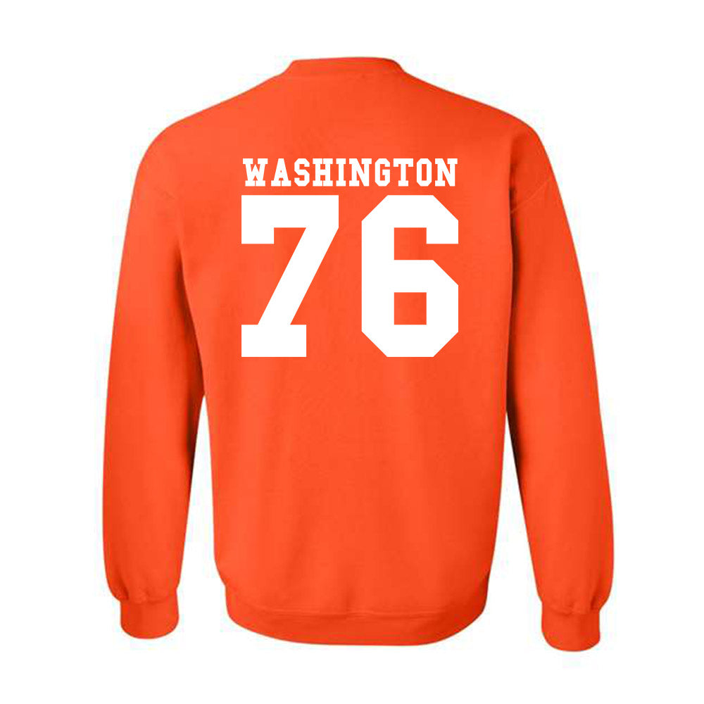 Syracuse - NCAA Football : Byron Washington - Classic Shersey Crewneck Sweatshirt-1