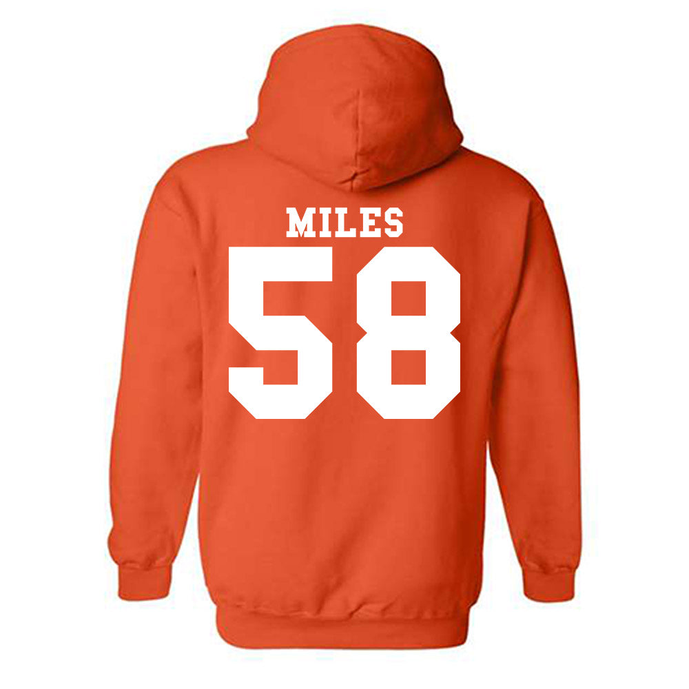 Syracuse - NCAA Football : Xavier Miles - Classic Shersey Hooded Sweatshirt