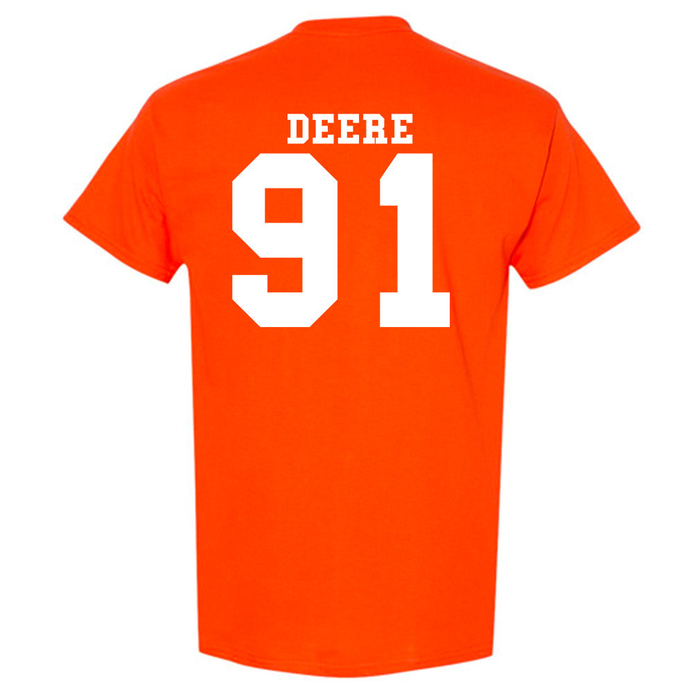 Syracuse - NCAA Men's Lacrosse : Trey Deere - Classic Shersey T-Shirt-1
