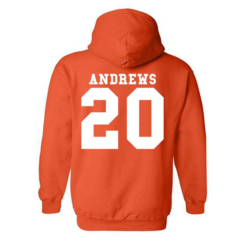 Syracuse - NCAA Football : Rayshon Andrews - Classic Shersey Hooded Sweatshirt-1