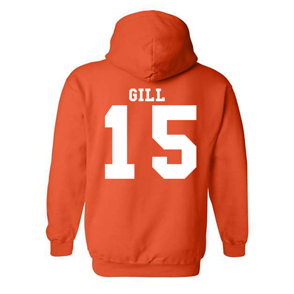 Syracuse - NCAA Football : Darrell Gill - Classic Shersey Hooded Sweatshirt-1