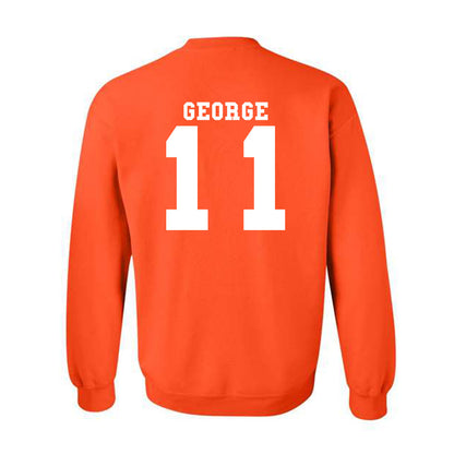 Syracuse - NCAA Men's Basketball : Naithan George - Classic Shersey Crewneck Sweatshirt-1