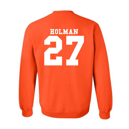 Syracuse - NCAA Men's Soccer : Garrett Holman - Classic Shersey Crewneck Sweatshirt