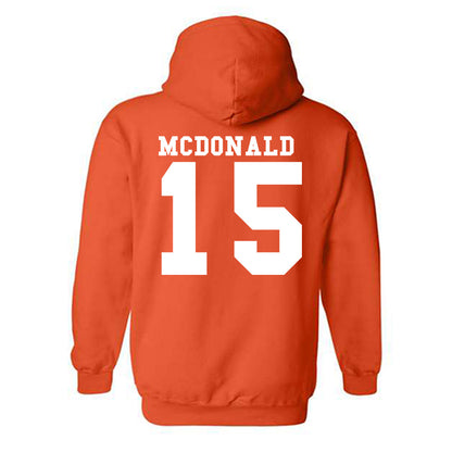 Syracuse - NCAA Football : Derek McDonald - Hooded Sweatshirt
