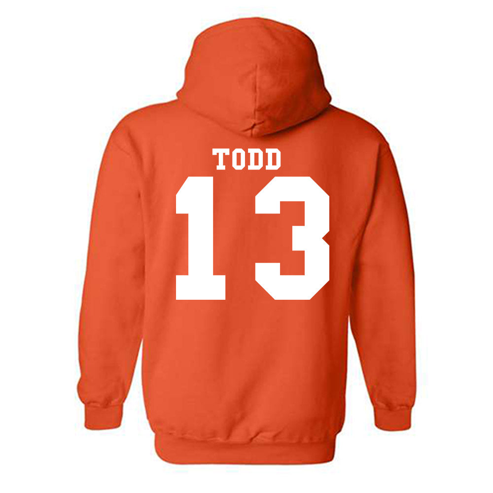 Syracuse - NCAA Women's Ice Hockey : Mik Todd - Classic Shersey Hooded Sweatshirt-1