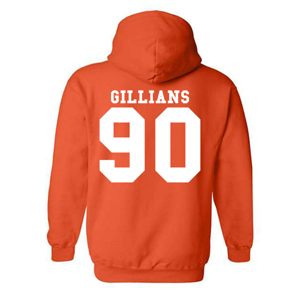 Syracuse - NCAA Football : Quante Gillians - Classic Shersey Hooded Sweatshirt-1