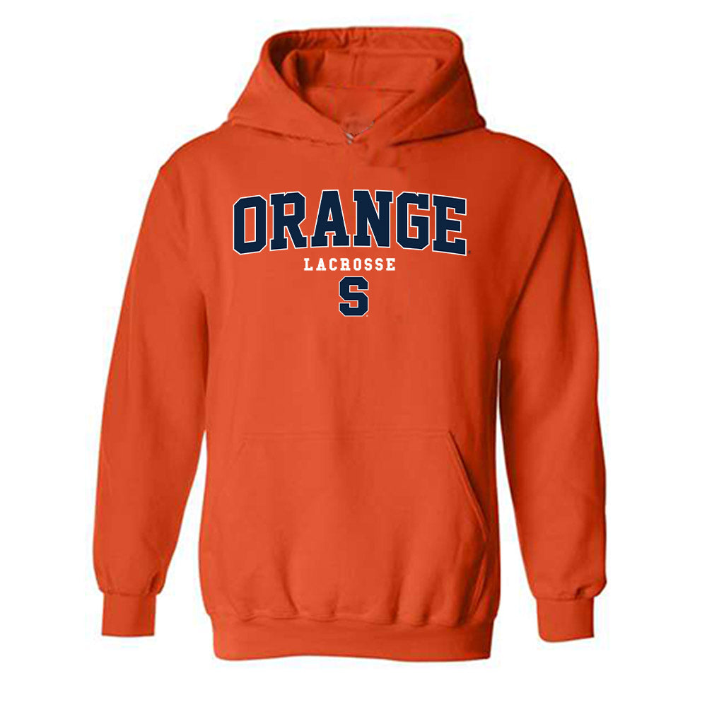 Syracuse - NCAA Women's Lacrosse : Ella Blesi - Classic Shersey Hooded Sweatshirt-0