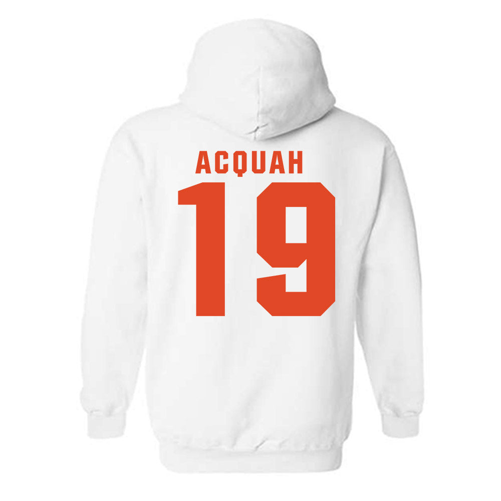 Syracuse - NCAA Men's Soccer : Michael Acquah - Classic Shersey Hooded Sweatshirt-1