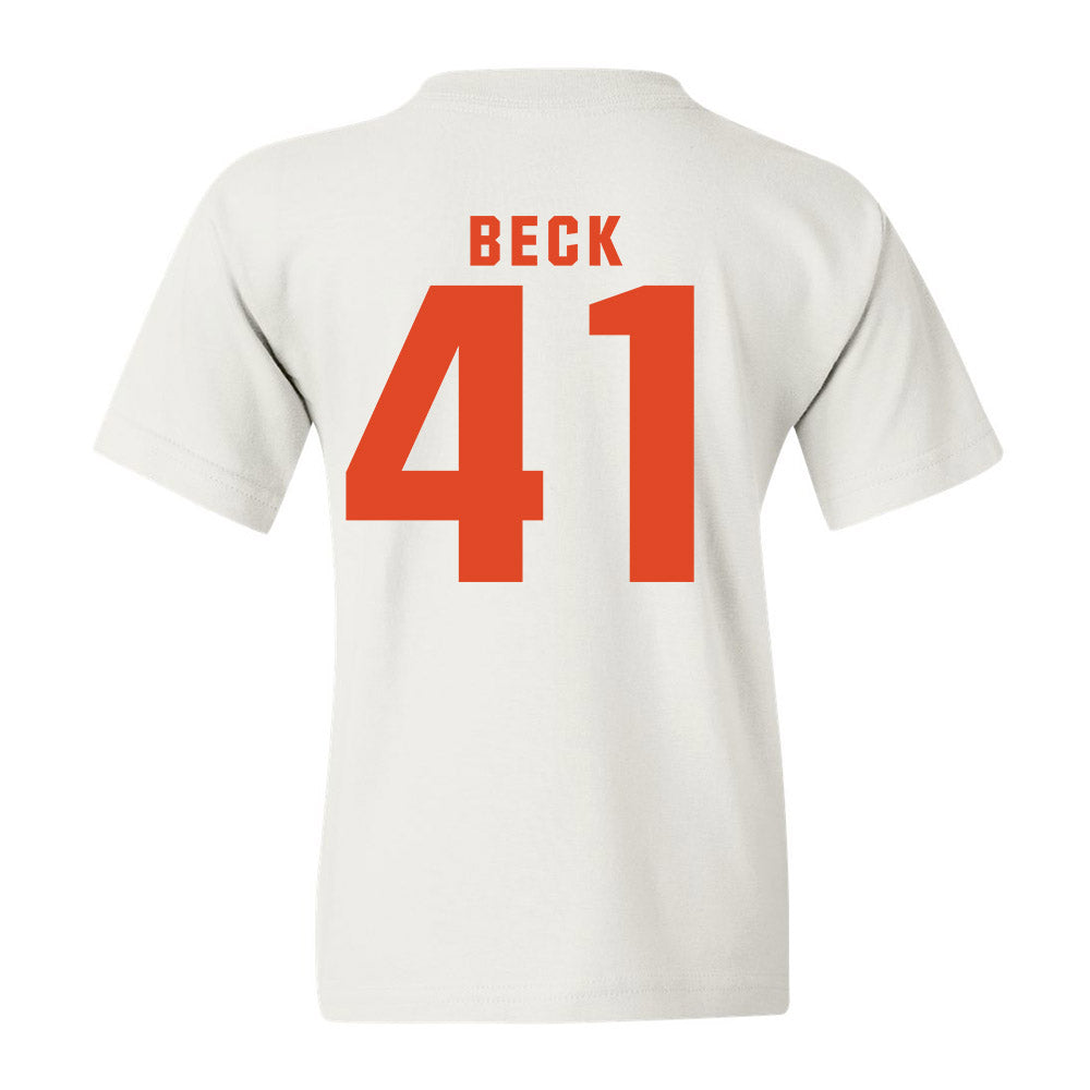 Syracuse - NCAA Men's Lacrosse : Jordan Beck - Classic Shersey Youth T-Shirt