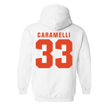 Syracuse - NCAA Women's Lacrosse : Joely Caramelli - Classic Shersey Hooded Sweatshirt-1