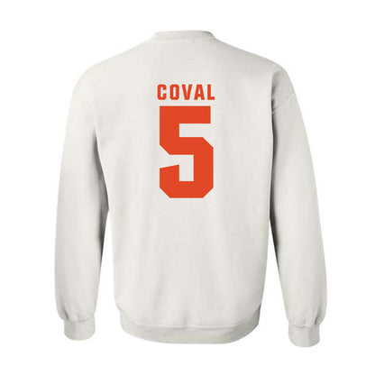 Syracuse - NCAA Women's Soccer : Julia Coval - Classic Shersey Crewneck Sweatshirt-1