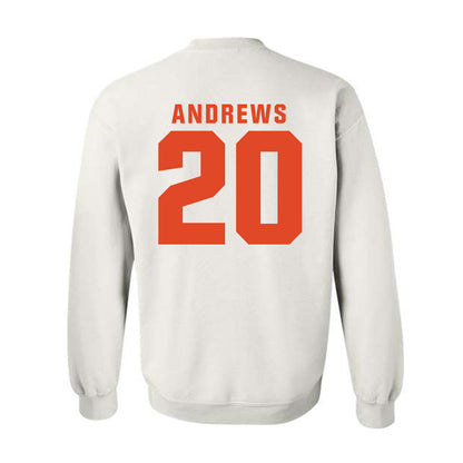 Syracuse - NCAA Football : Rayshon Andrews - Classic Shersey Crewneck Sweatshirt-1