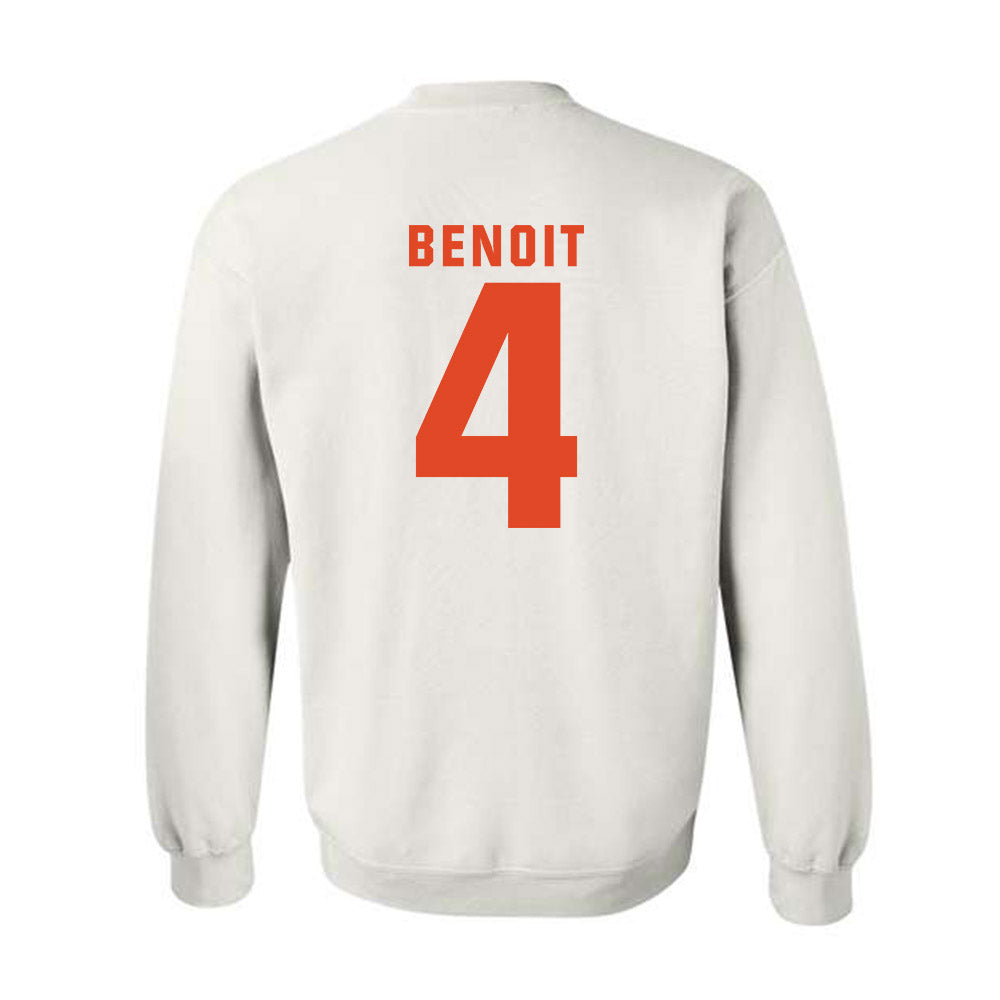 Syracuse - NCAA Women's Lacrosse : Kaci Benoit - Classic Shersey Crewneck Sweatshirt-1